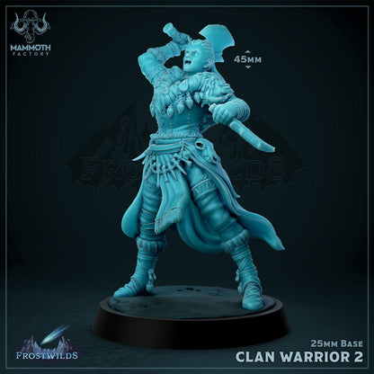 Clan Warriors - Barbarian Fighter