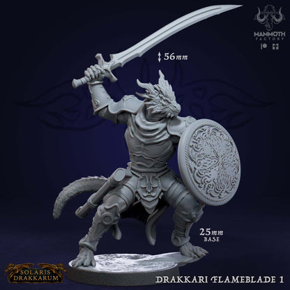 Drakkari Flameblade - Dragonborn Gishes
