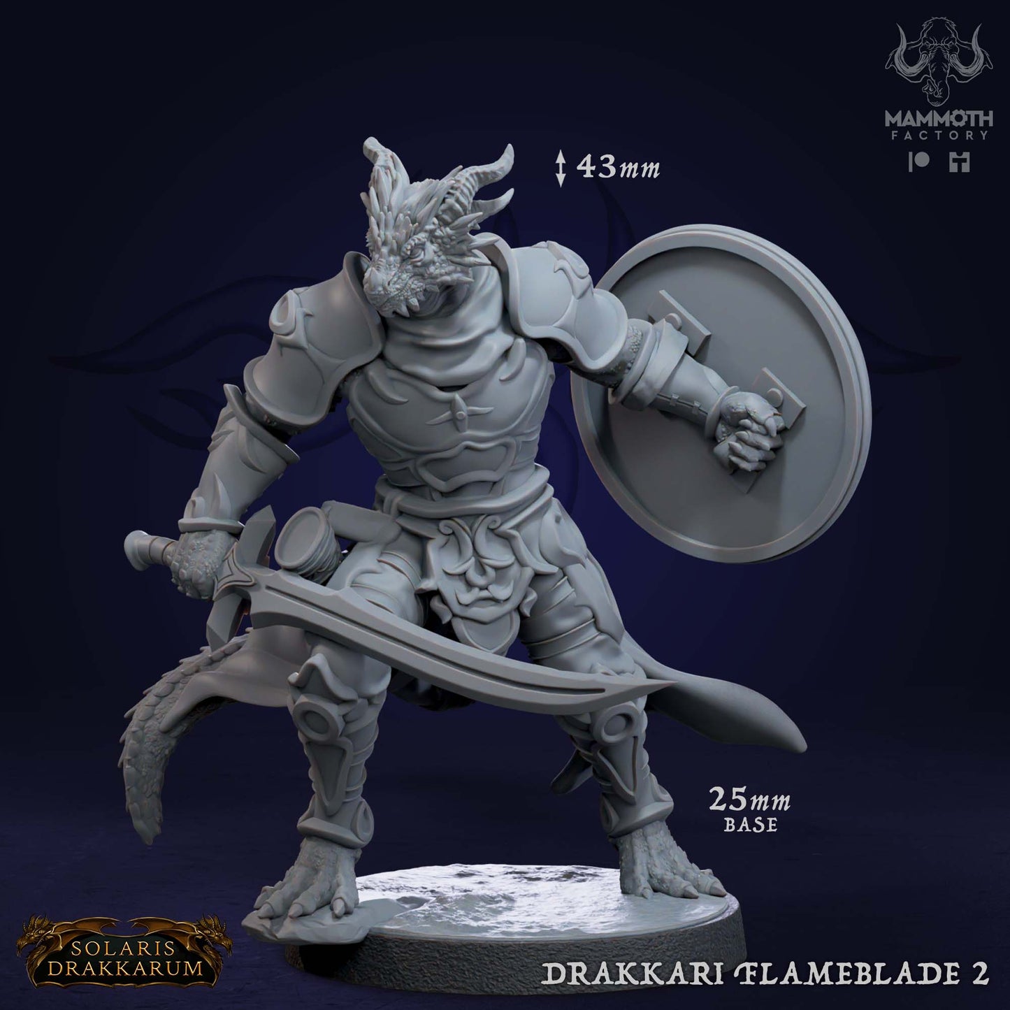 Drakkari Flameblade - Dragonborn Gishes