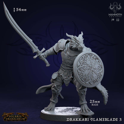 Drakkari Flameblade - Dragonborn Gishes