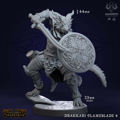 Drakkari Flameblade - Dragonborn Gishes