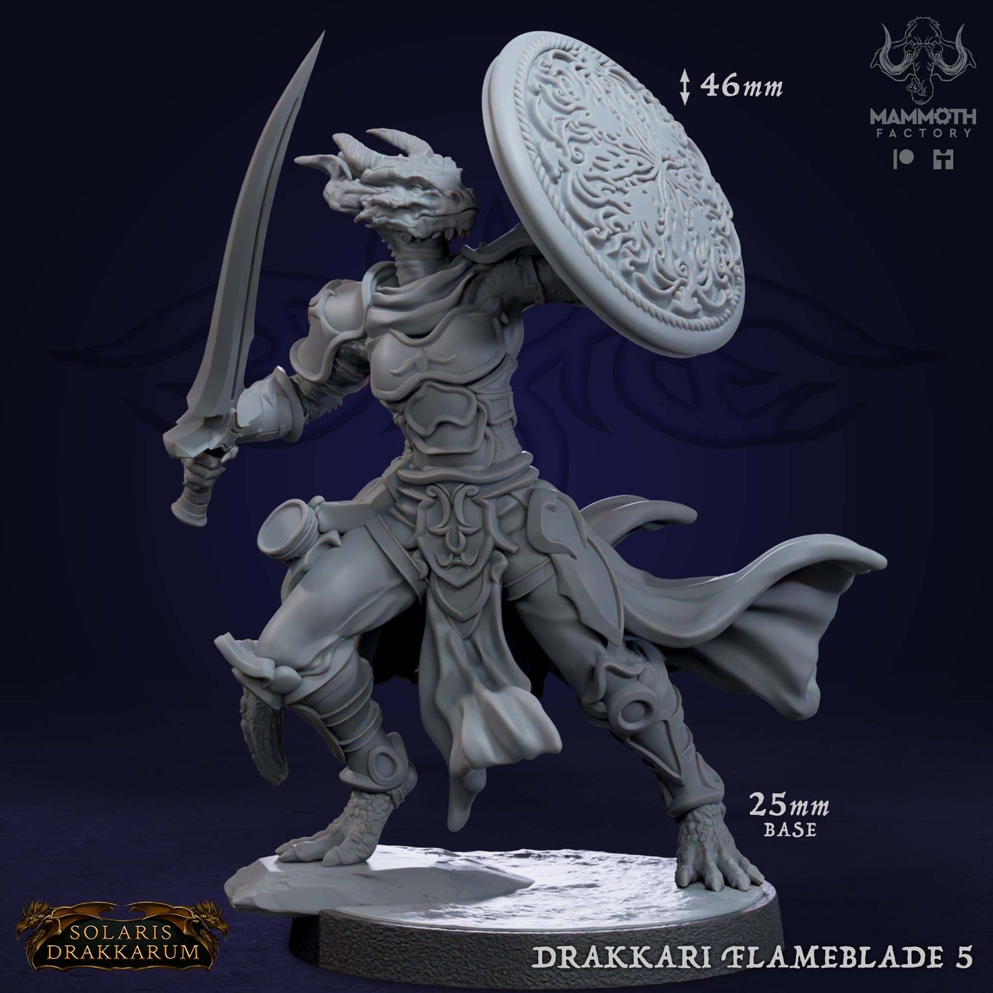 Drakkari Flameblade - Dragonborn Gishes