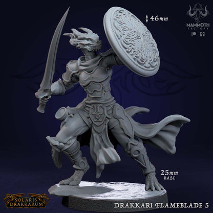 Drakkari Flameblade - Dragonborn Gishes
