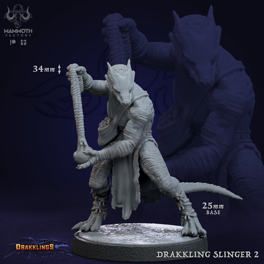 Drakkling (Kobold) Slinger - Wargaming Army