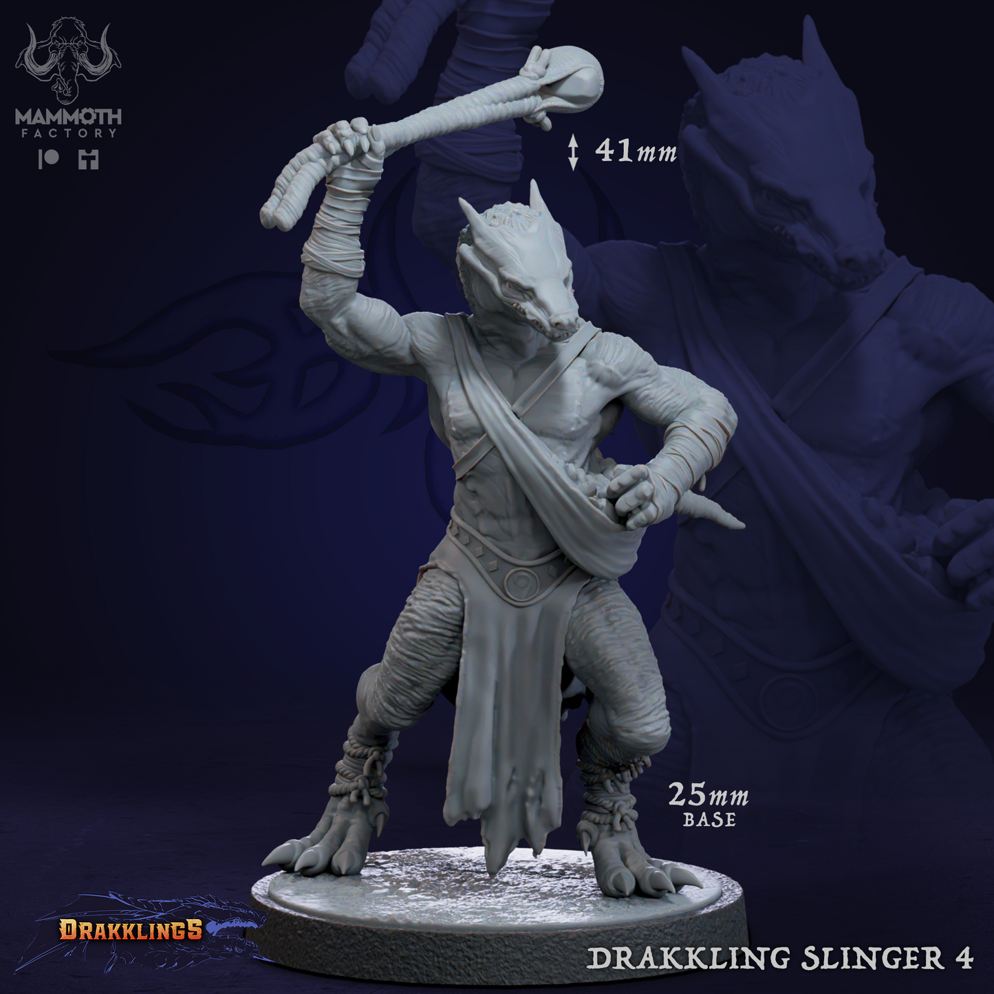 Drakkling (Kobold) Slinger - Wargaming Army