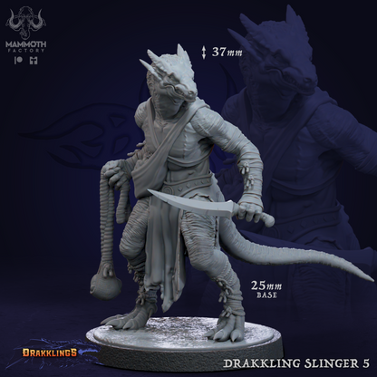 Drakkling (Kobold) Slinger - Wargaming Army