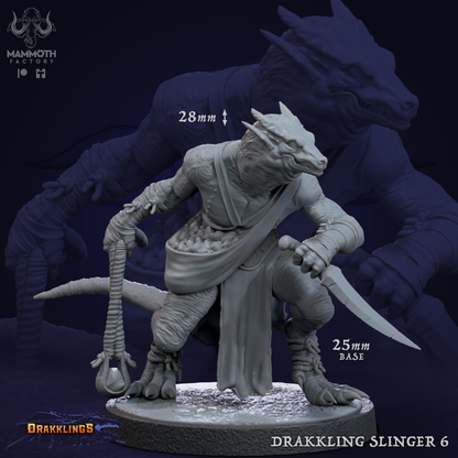 Drakkling (Kobold) Slinger - Wargaming Army