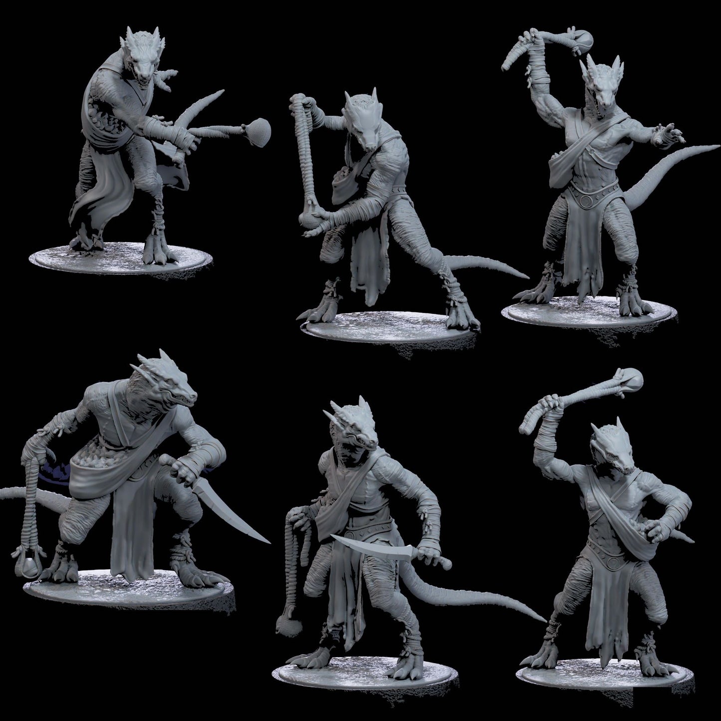 Drakkling (Kobold) Slinger - Wargaming Army