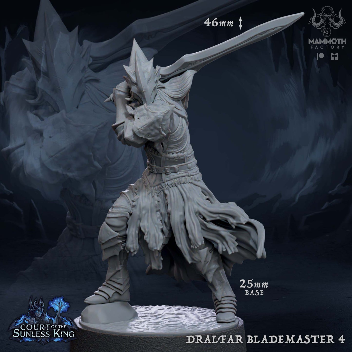 Dralfar Blademaster - Great Weapon Master Paladin Knight Warband