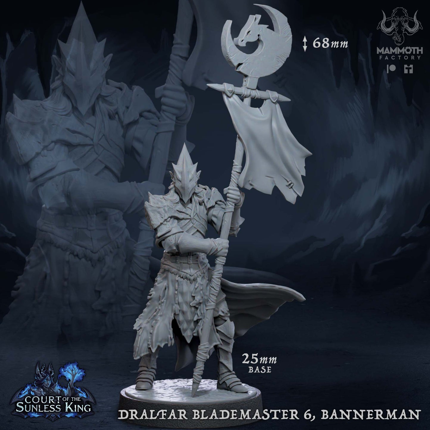 Dralfar Blademaster - Great Weapon Master Paladin Knight Warband