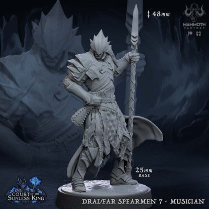 Dralfar Spearman - Paladin Knight Warband