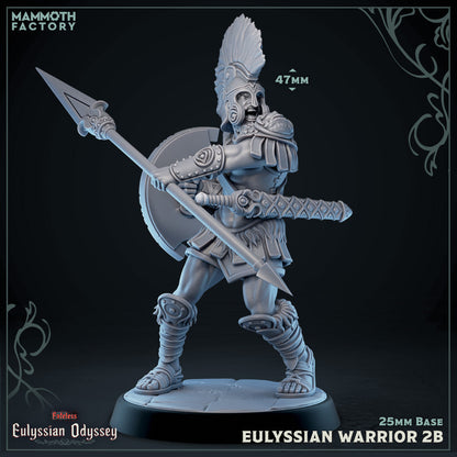 Eulyssian (Greek / Roman) Warrior Spearmen
