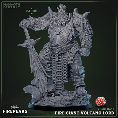 Fire Giant Volcano Lord - 2 versions