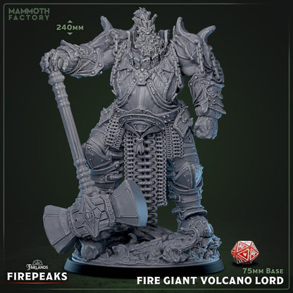 Fire Giant Volcano Lord - 2 versions