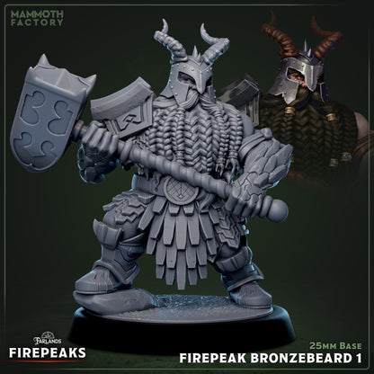 Firepeak Bronzebeard Dwarf