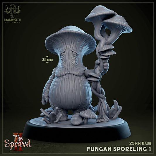 Sporeling and Fungan Myconid