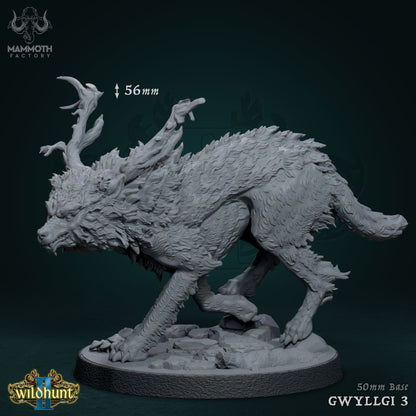 Gwyllgi (Fey Dire Wolf)