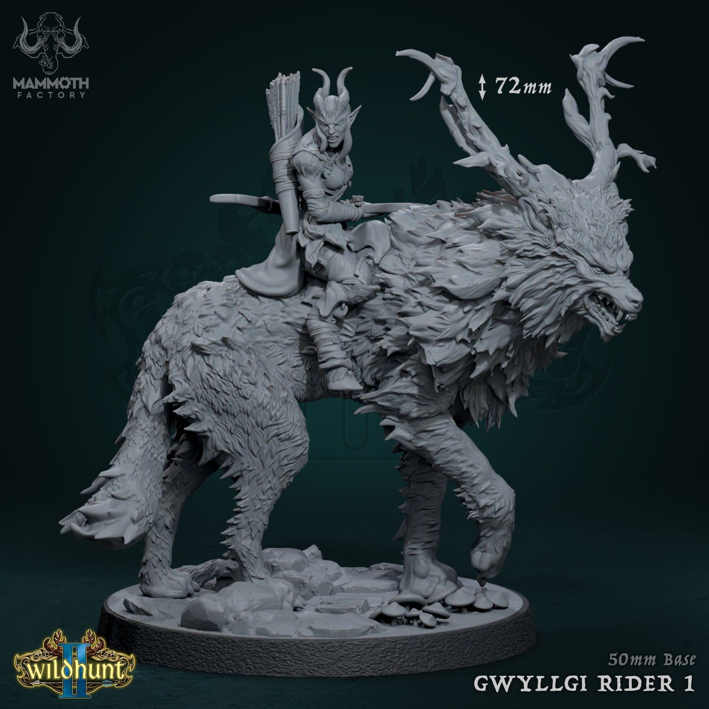 Gwyllgi Riders Warband - Wolf Rider
