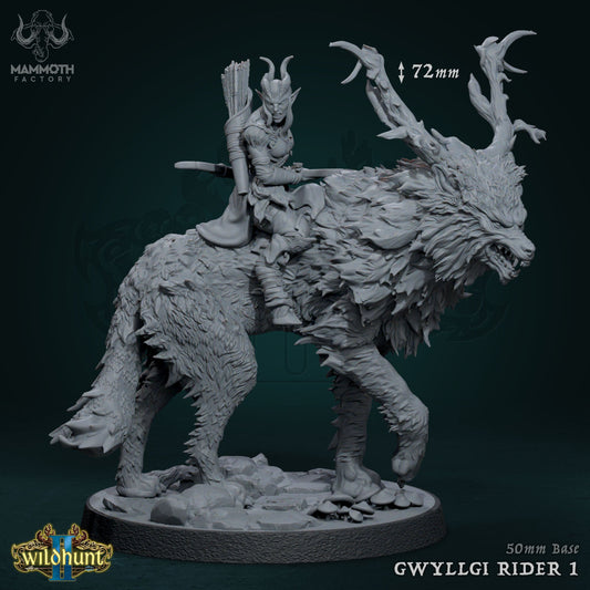 Gwyllgi Riders Warband - Wolf Rider