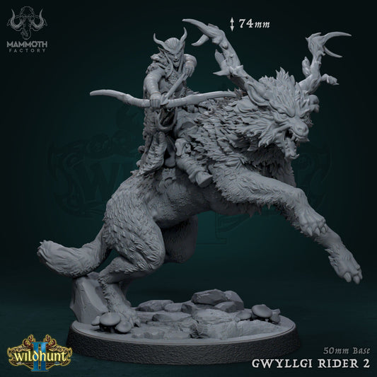 Gwyllgi Riders Warband - Wolf Rider