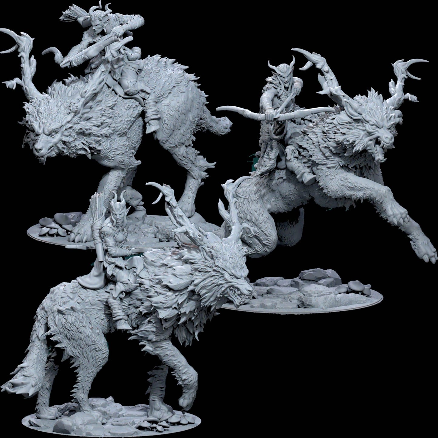 Gwyllgi Riders Warband - Wolf Rider