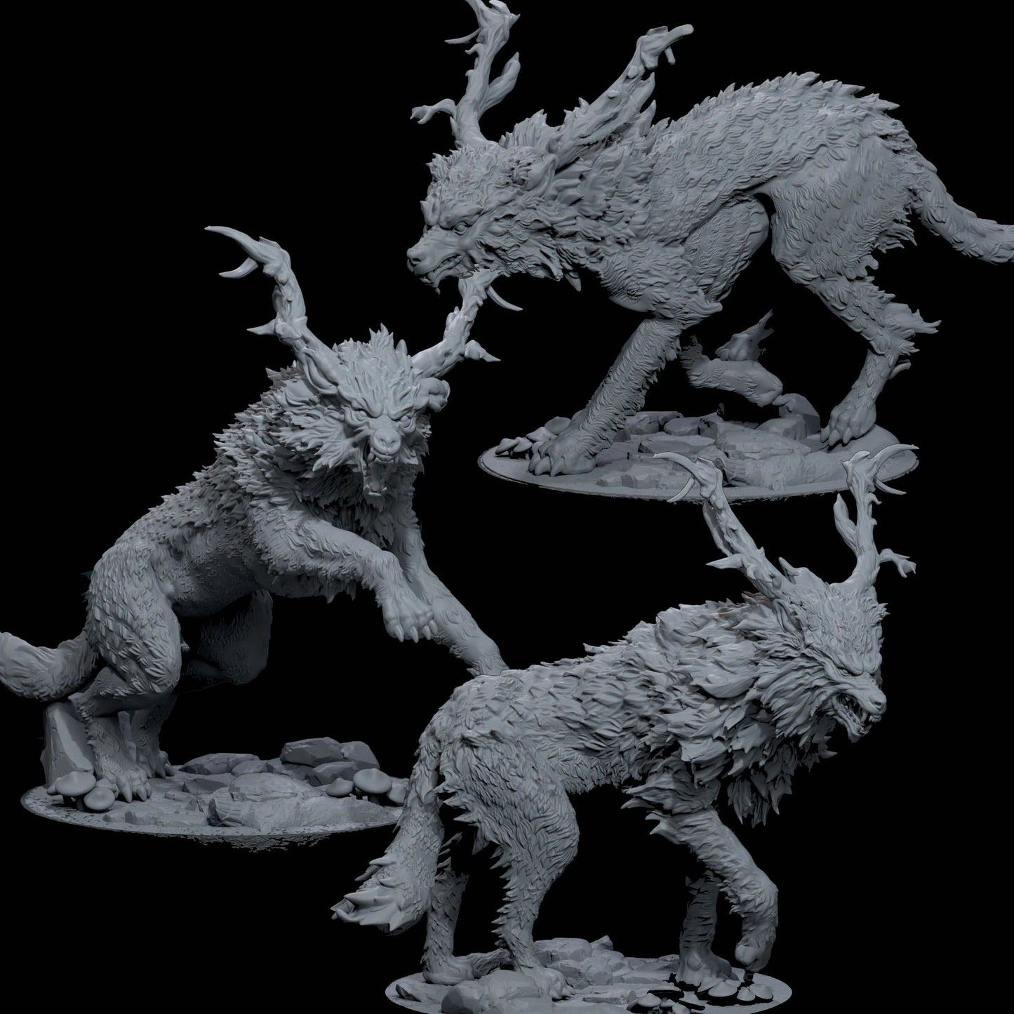 Gwyllgi (Fey Dire Wolf)
