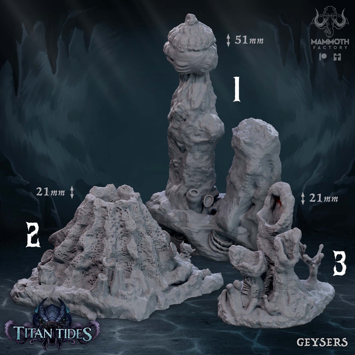 Geyser Set - Terrain