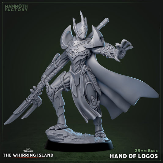 Hand of the Logos (Warforged) - Paladin Fighter Spearmaster