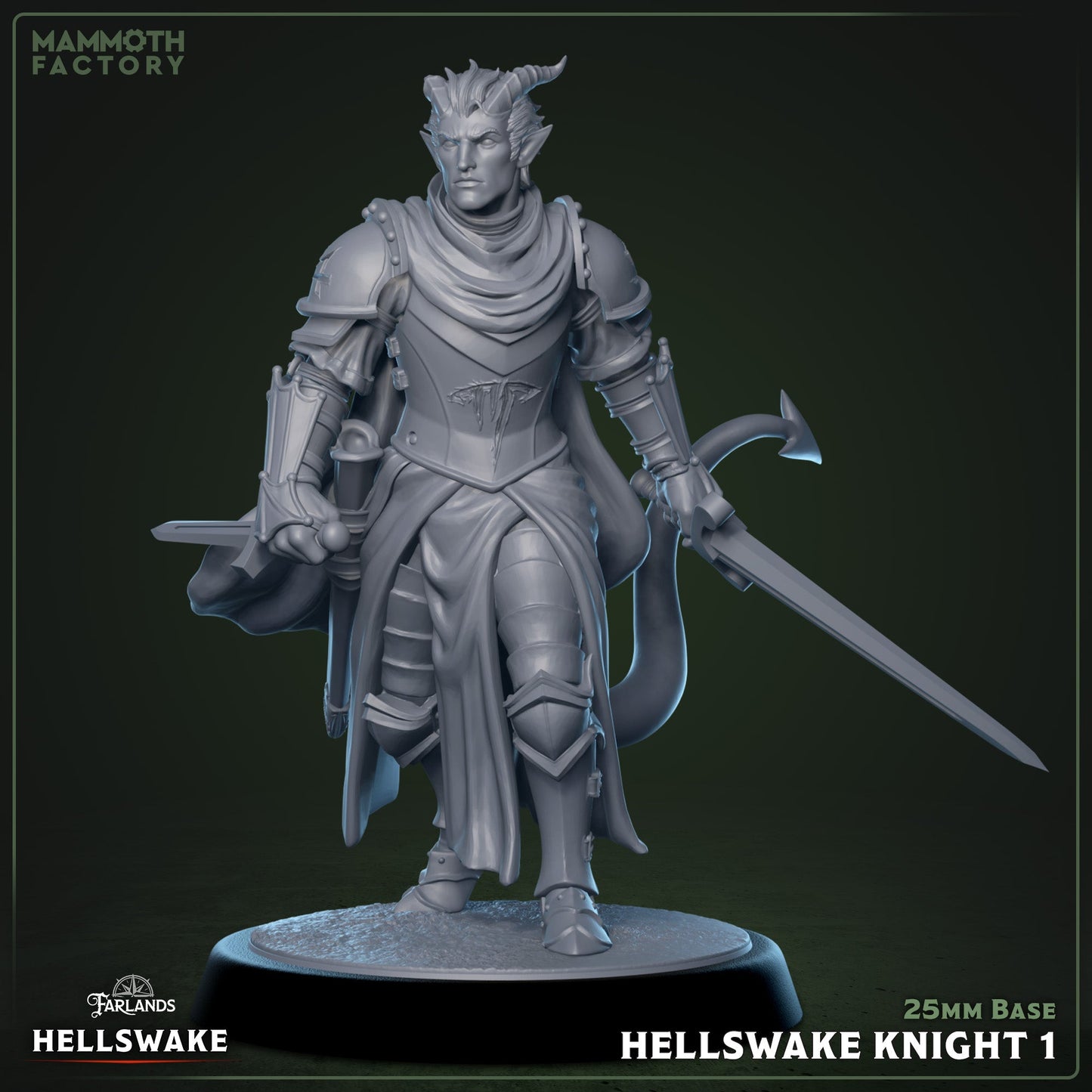 Hellswake Knight - Tiefling Fighter