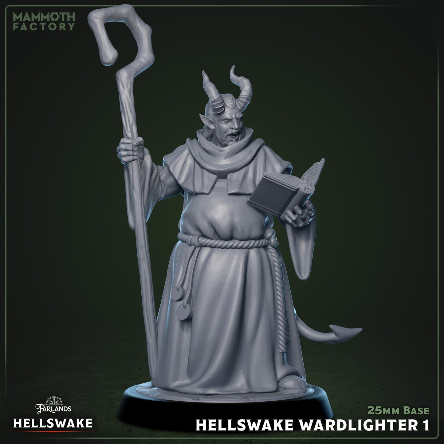 Hellswake Wardlighter - Tiefling Cleric