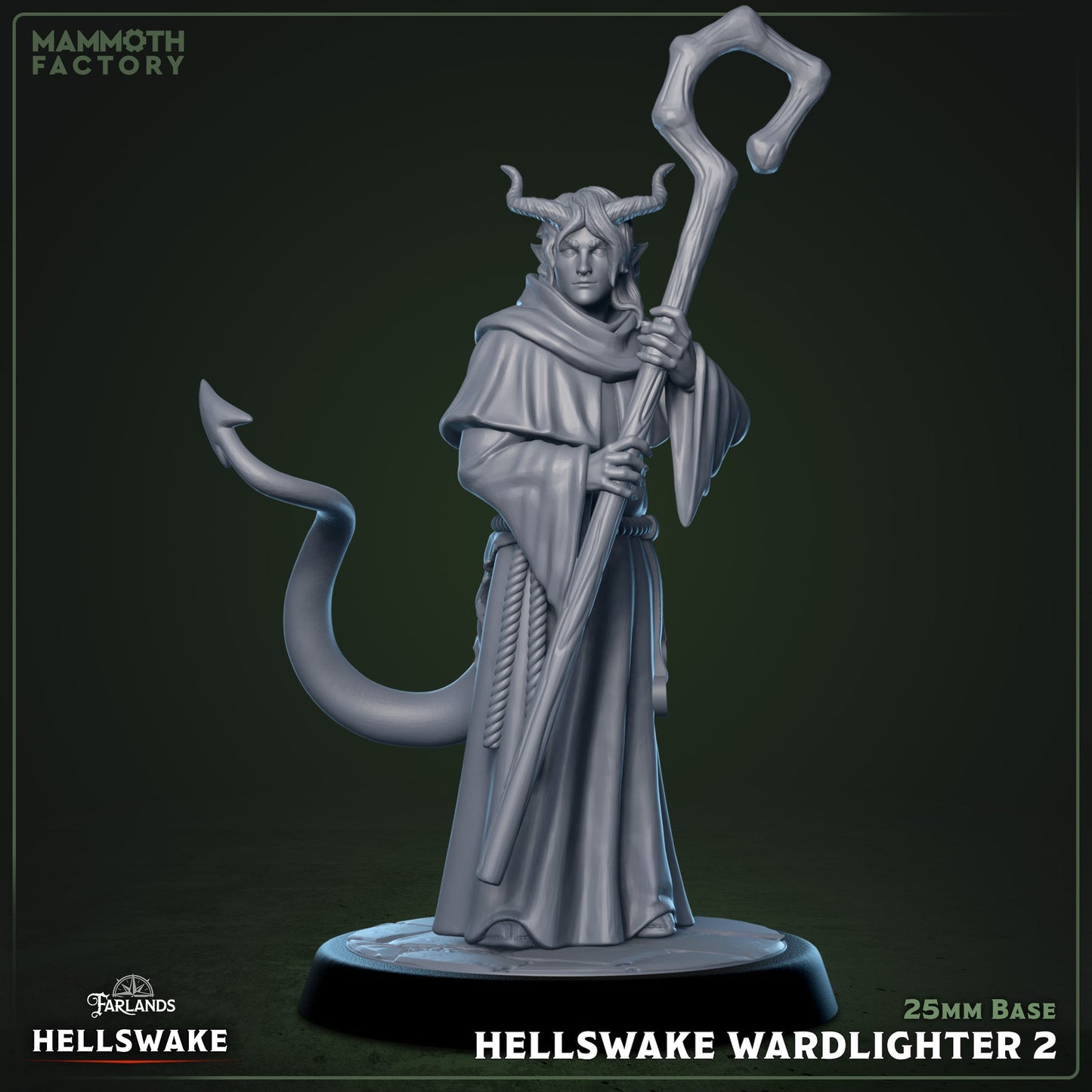Hellswake Wardlighter - Tiefling Cleric