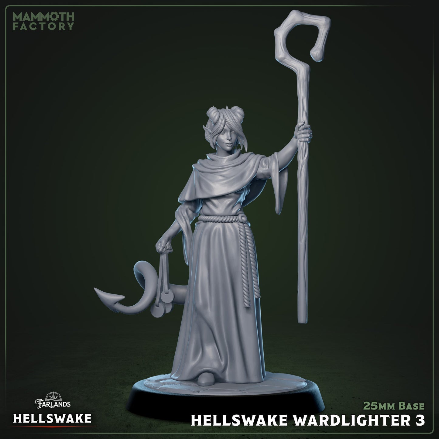 Hellswake Wardlighter - Tiefling Cleric