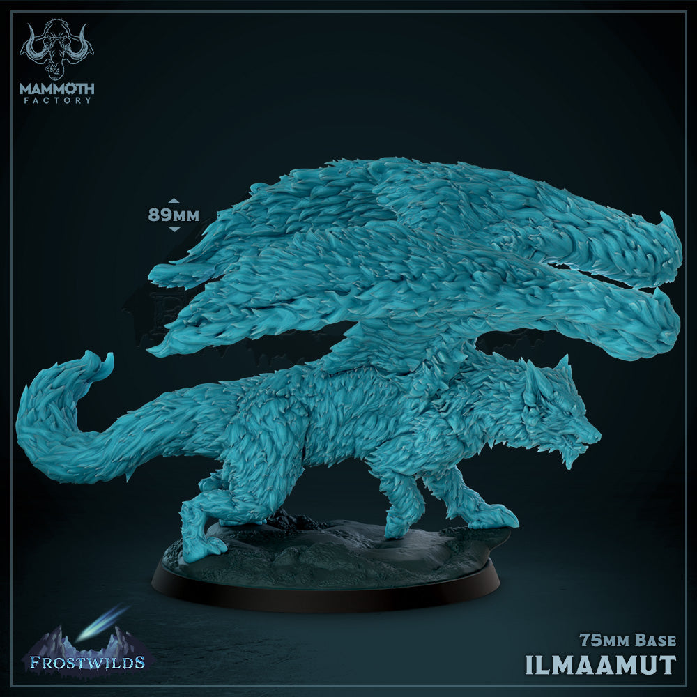 Frostwilds 1 Collection - Ilmaamut - Huge Winged Wolf