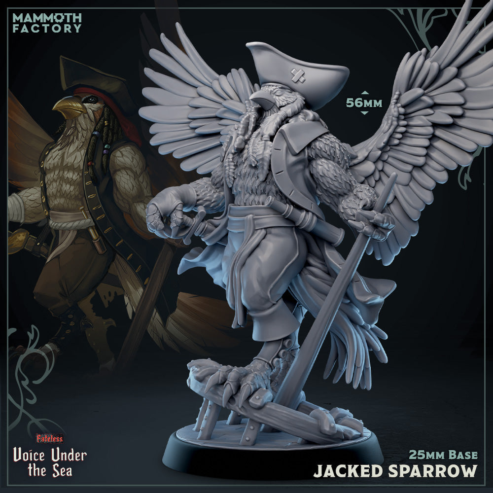 Jacked Sparrow (Birdkin)