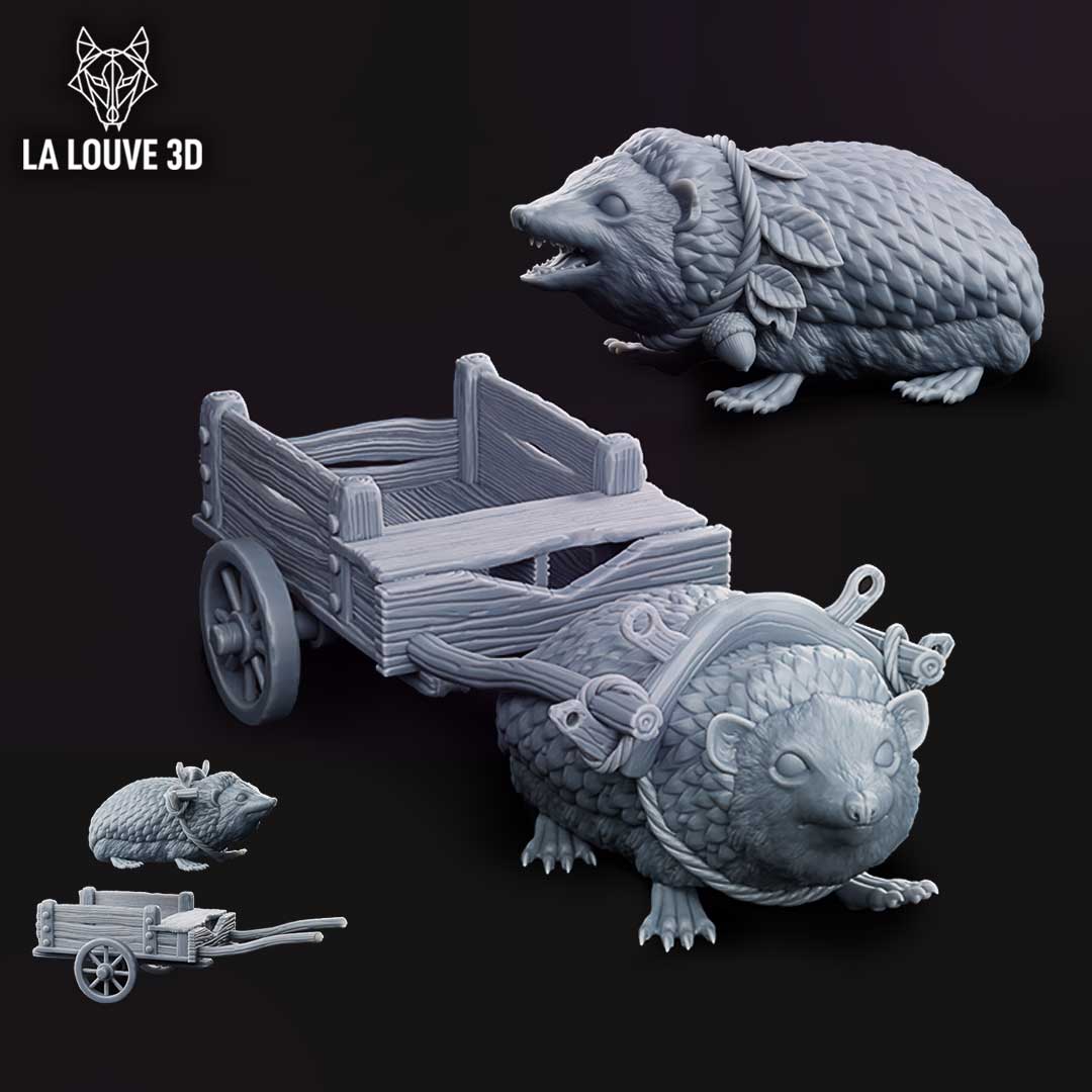 Cart And Hedgehog
