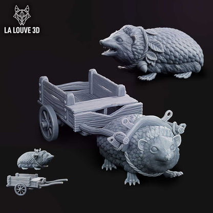 Cart And Hedgehog