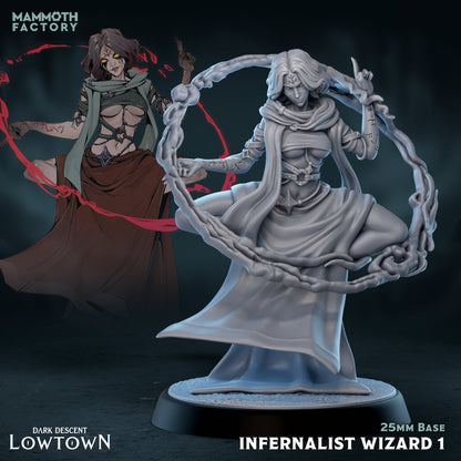 Lucita Vinaro Infernalist Evoker Wizard Sorcerer