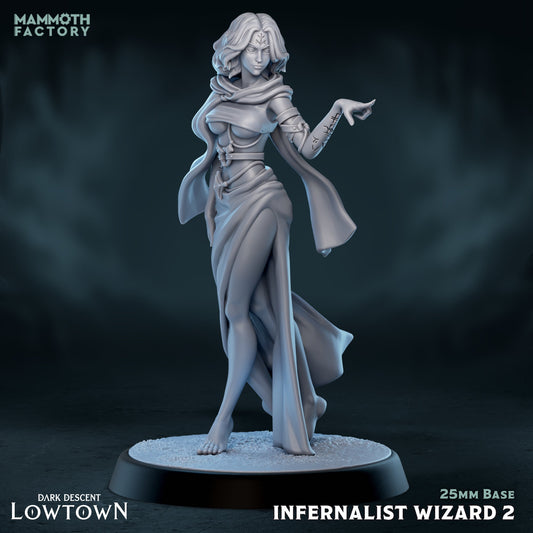Lucita Vinaro Infernalist Evoker Wizard Sorcerer