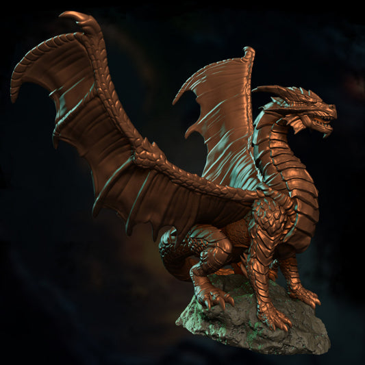 Adult Copper Dragon