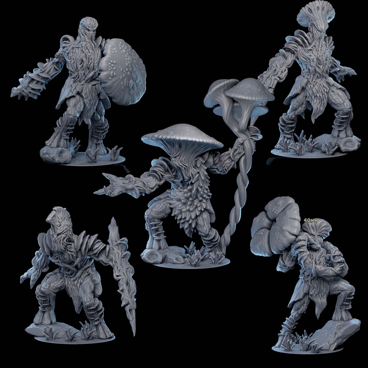 Mycelian Warriors - Myconid
