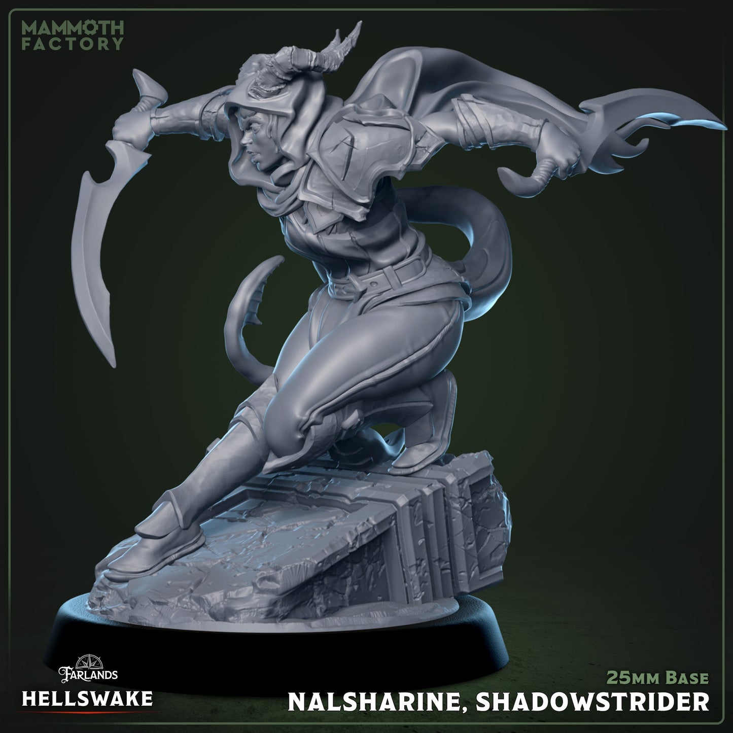 Nalsharine, Shadowstrider (Tiefling Rogue)