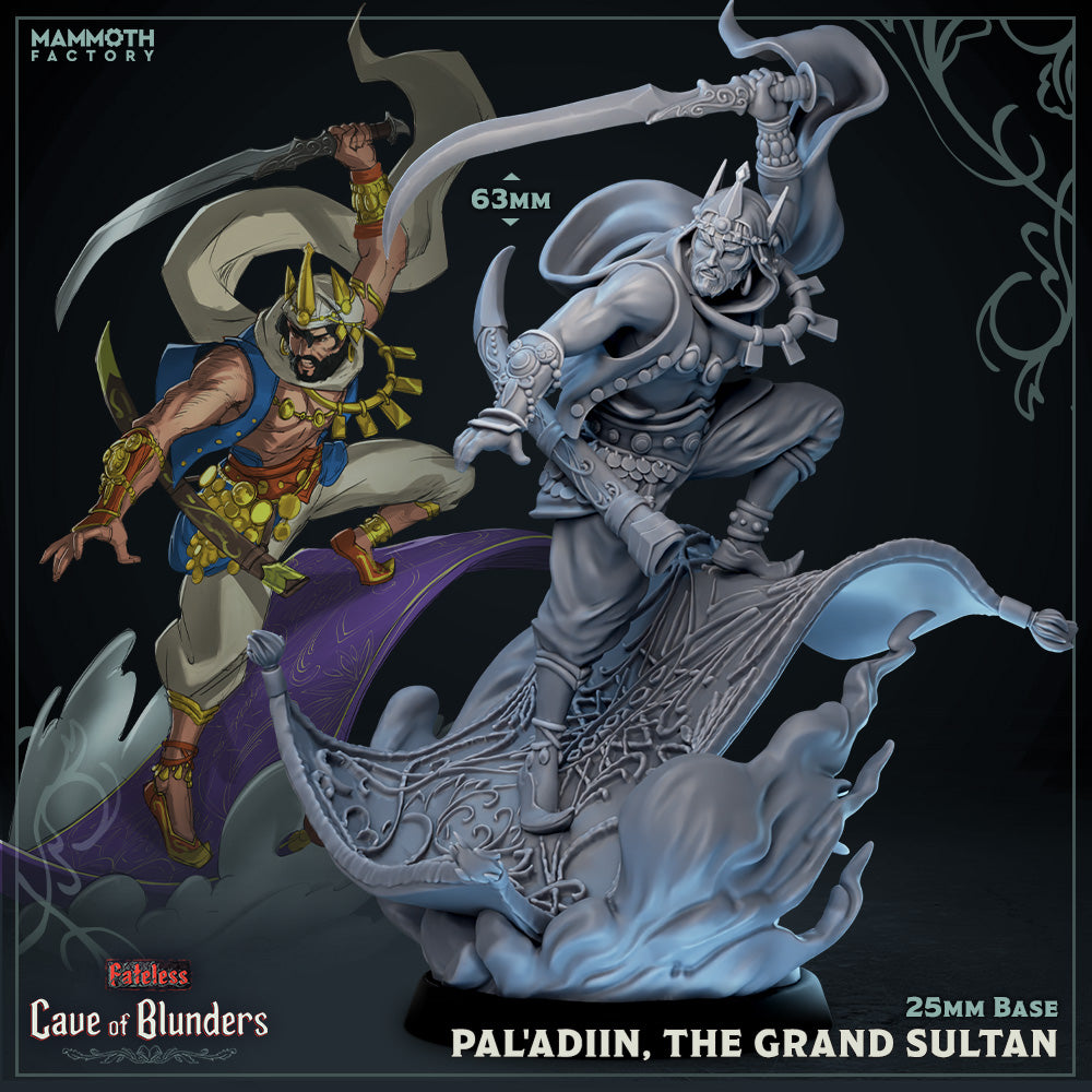 Pal'adiin, Grand Sultan - Genie Paladin Warlock