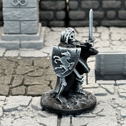 Skeleton Shield and Sword