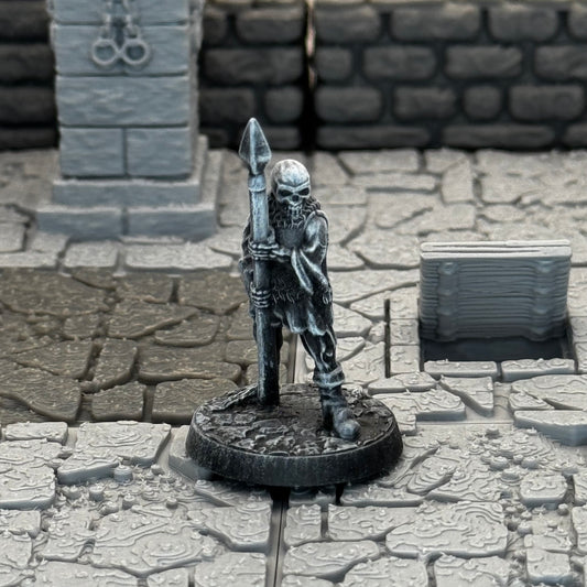 Skeleton Armor and Spear
