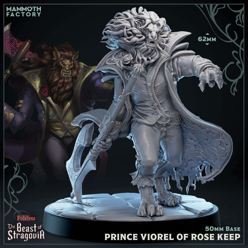 Prince Voriel of Rose Keep - Leonin Lionkin