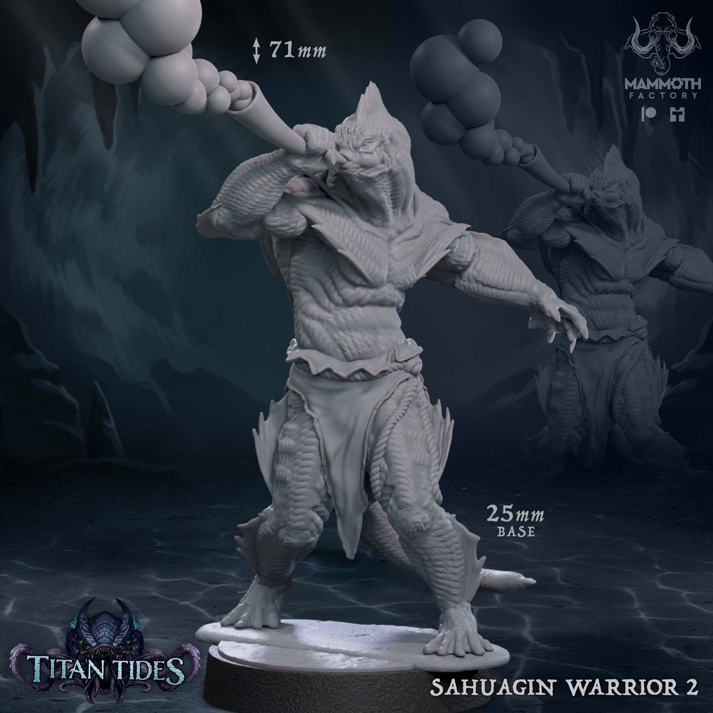 Sahaugin by Mammoth Factory