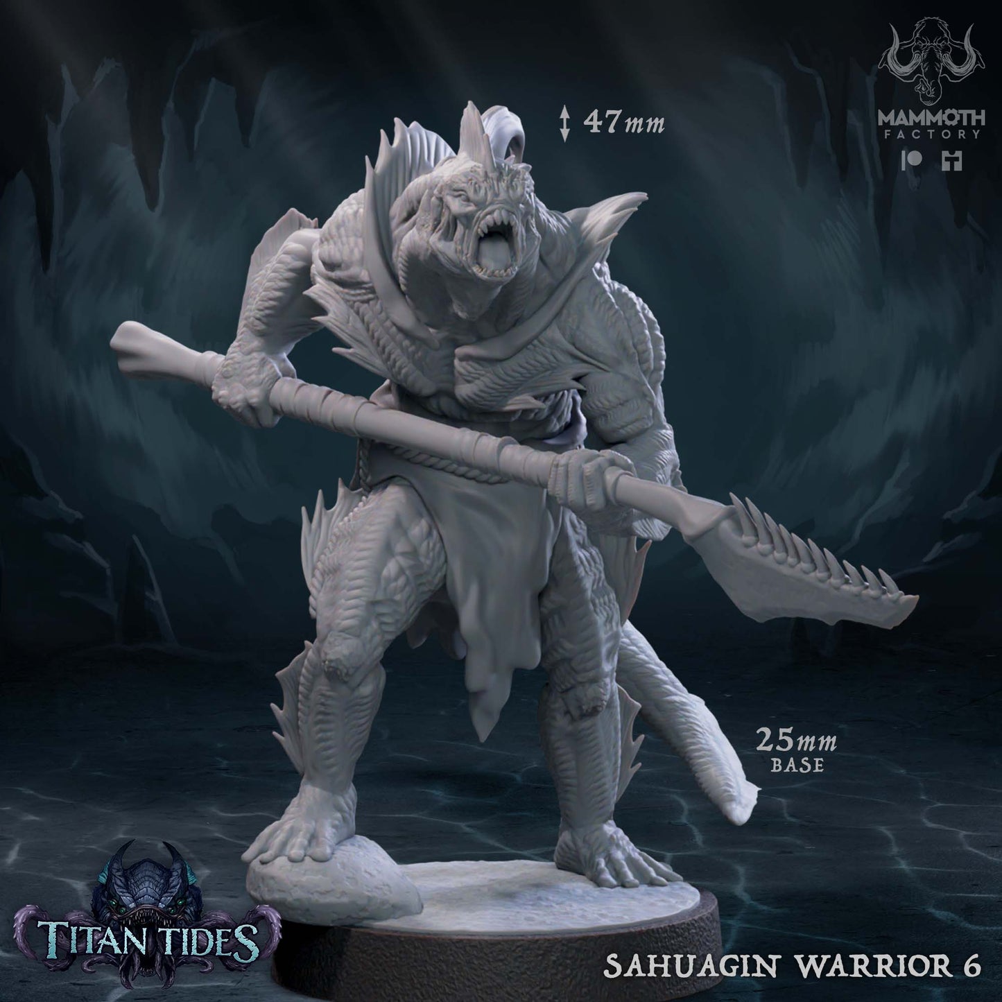Sahaugin by Mammoth Factory