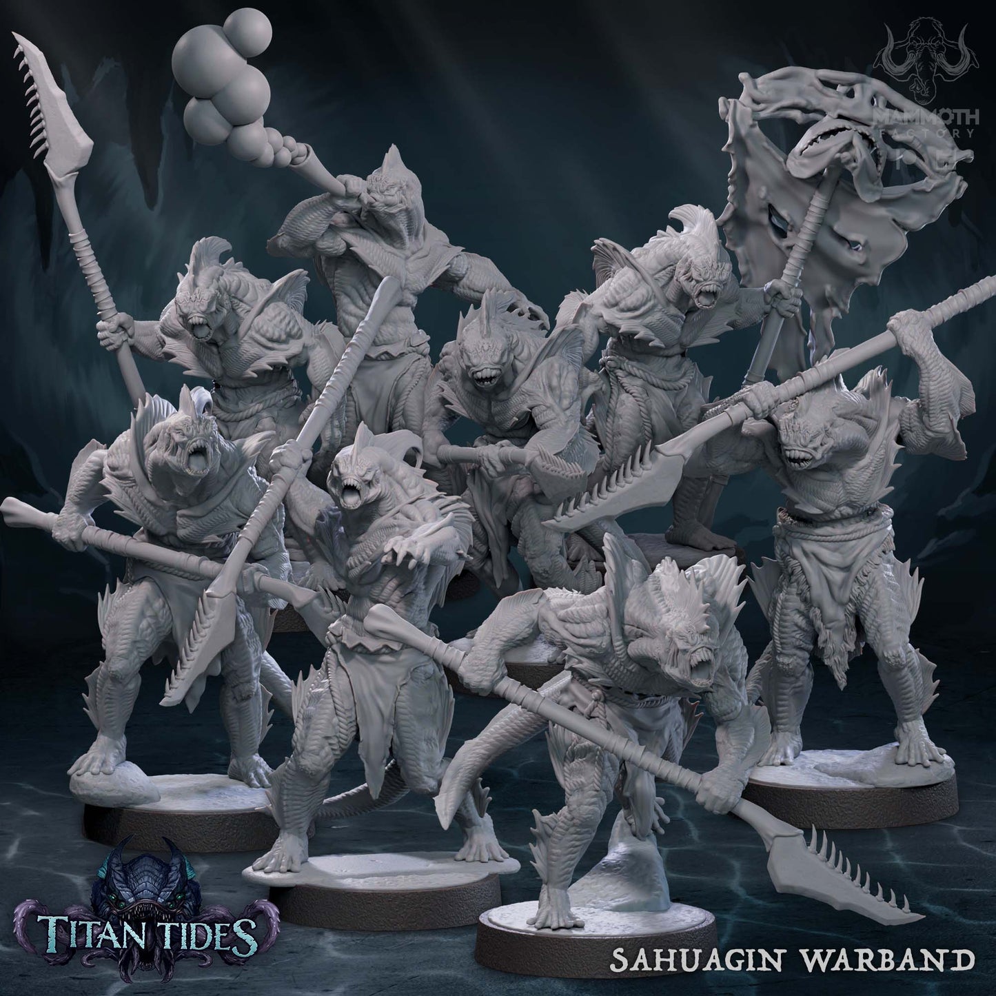 Sahaugin by Mammoth Factory