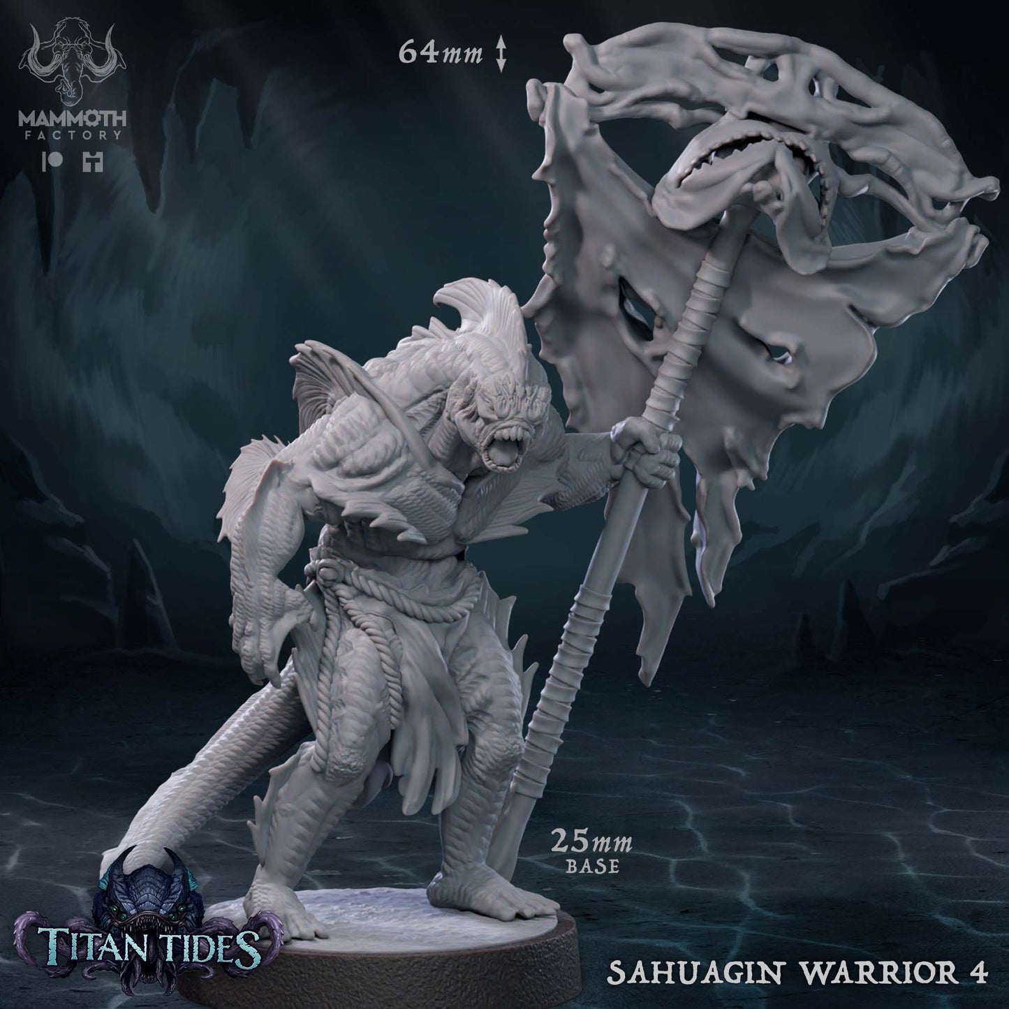 Sahaugin by Mammoth Factory