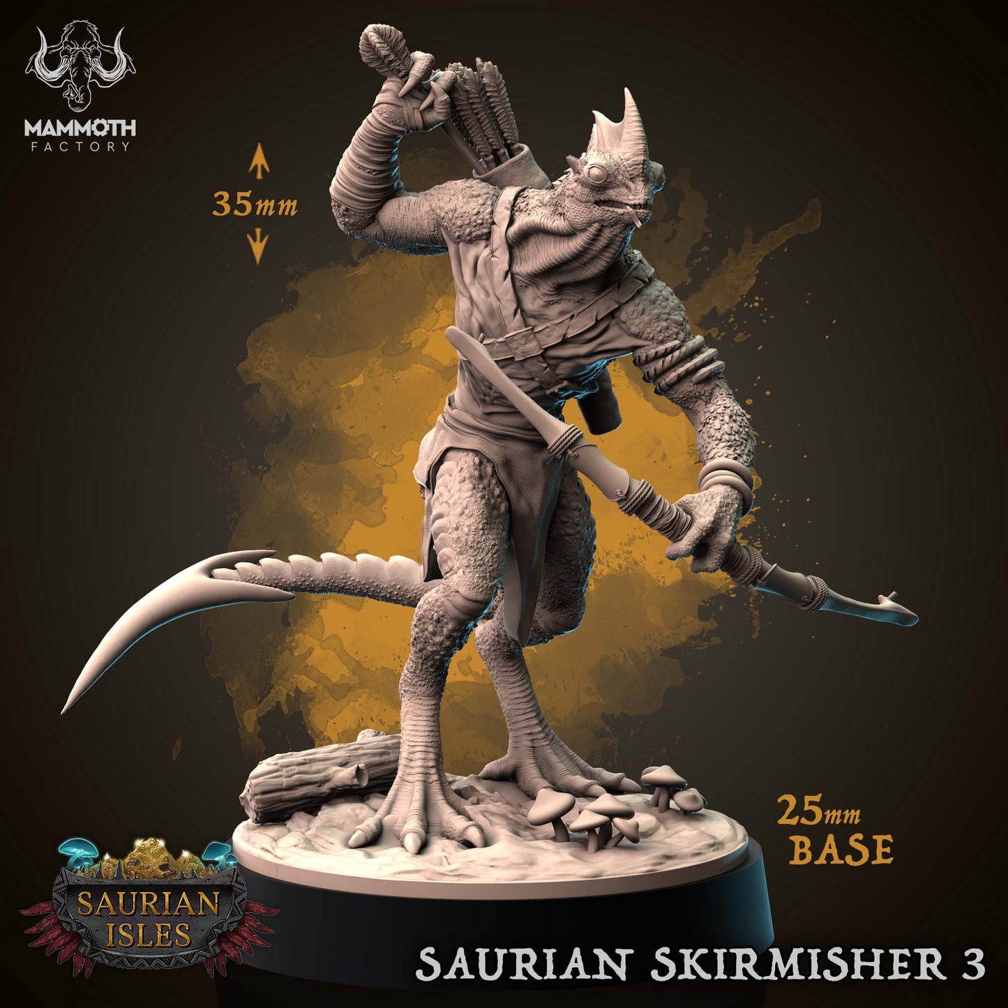 Saurian (Lizardfolk) Skirmishers Archers